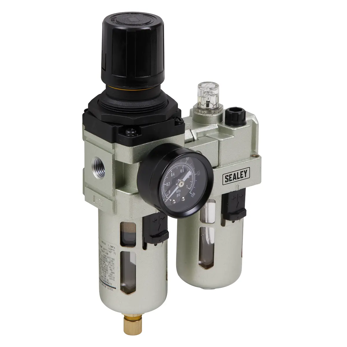 Sealey Air Filter/Regulator/Lubricator Max. Airflow 60Cfm Sa106 1