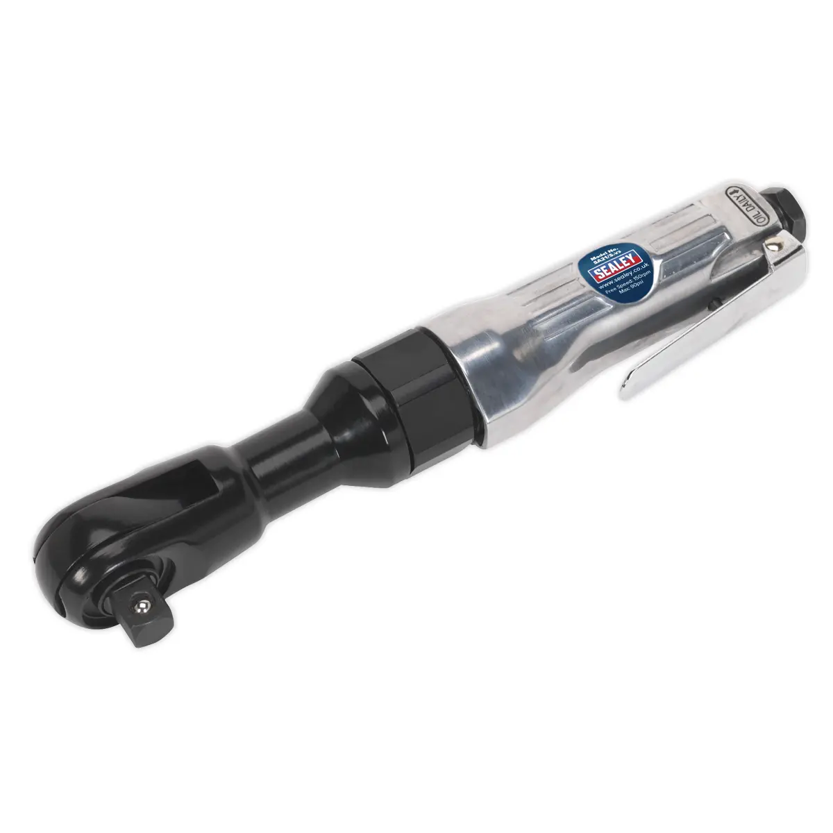 Sealey Air Ratchet Wrench 1/2"Sq Drive Sa21/S 1