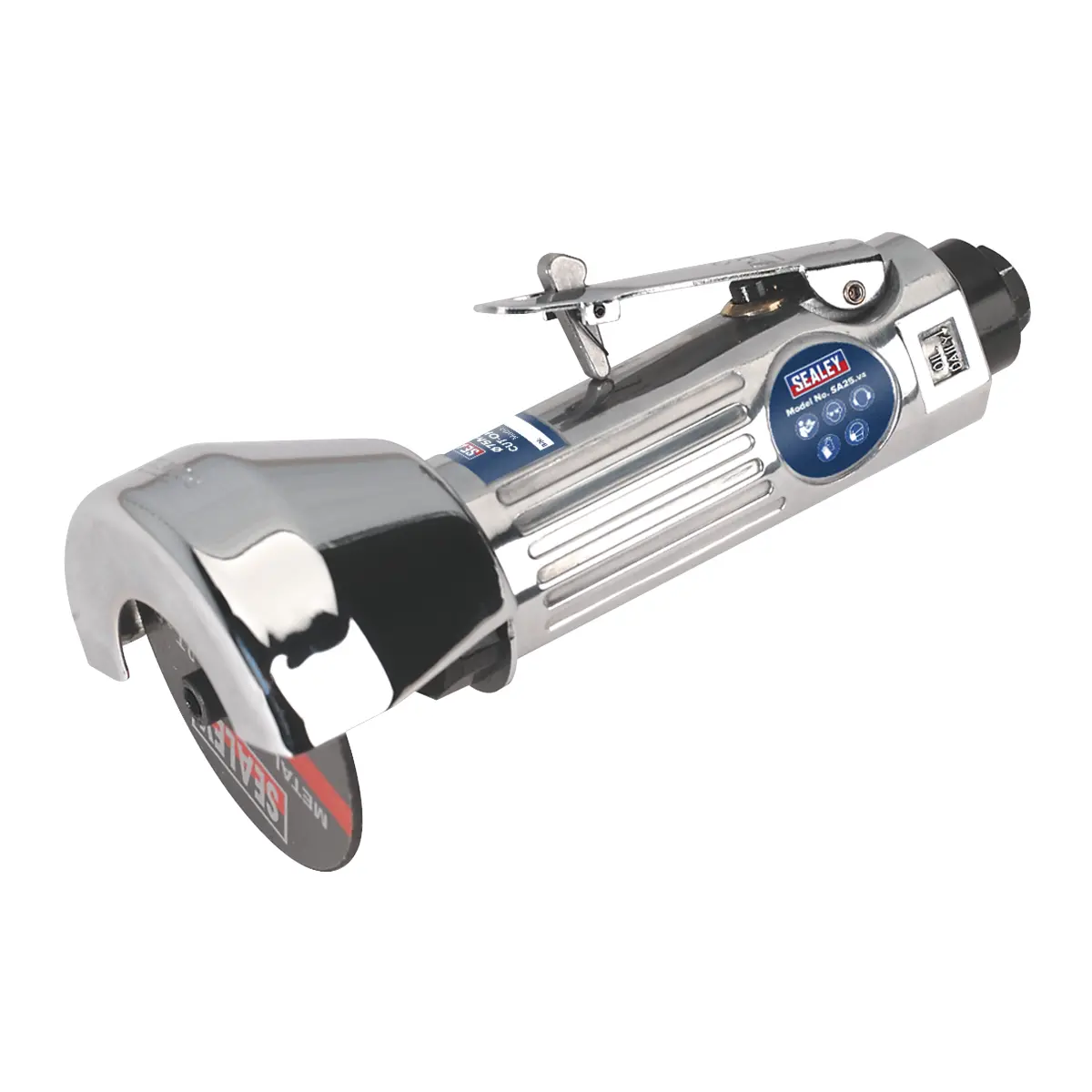 Sealey Air Cut-Off Tool 75Mm Sa25 1