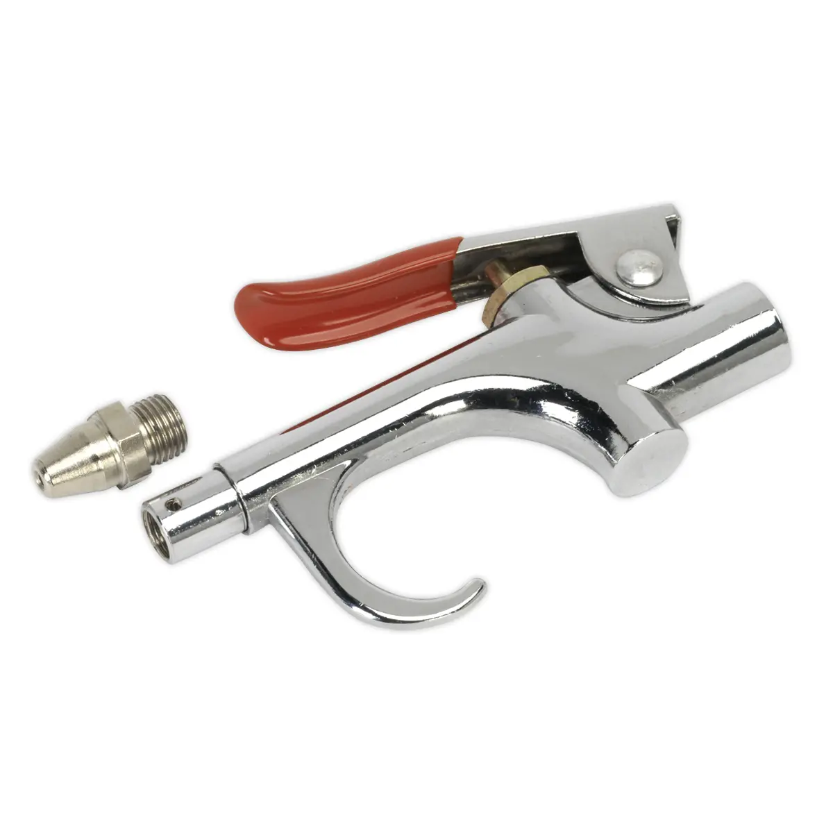 Sealey Palm Type Air Blow Gun With 1/4"Bsp Air Inlet & Safety Nozzle Sa913 1