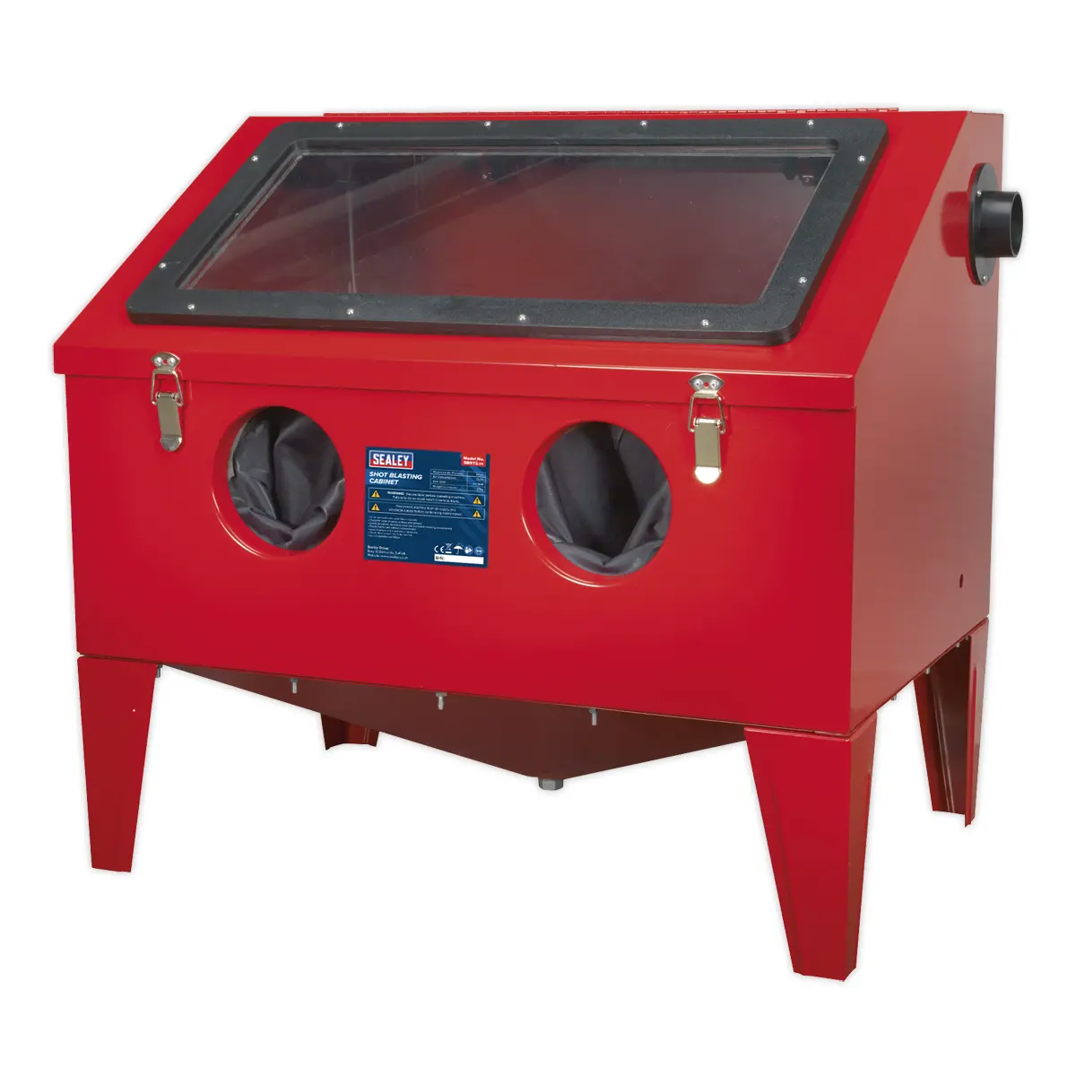Sealey Shot Blasting Cabinet 760 X 510 X 715Mm Sb972 1