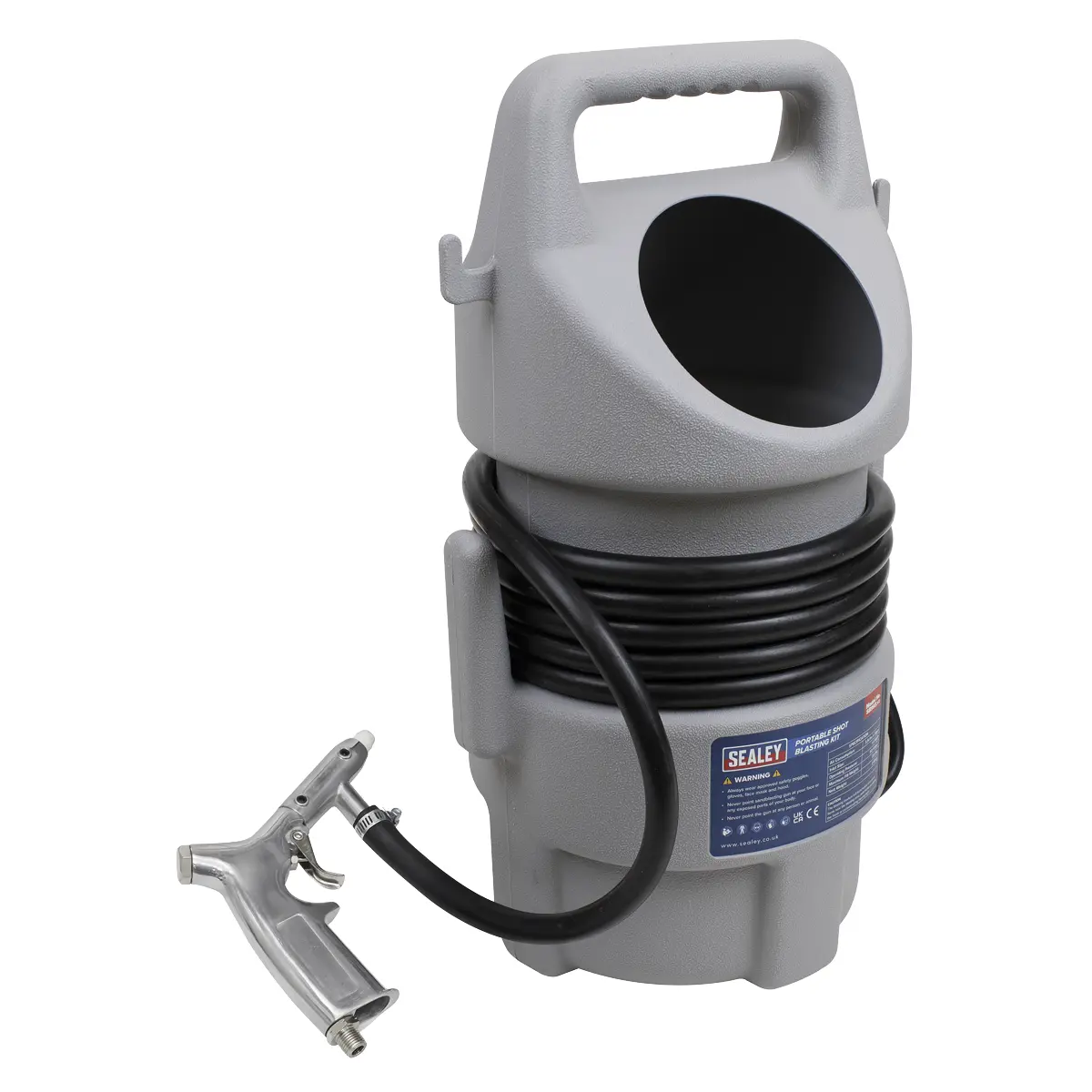 Sealey Portable Shot Blasting Kit 22Kg Capacity Sb993 1