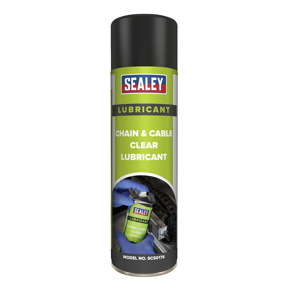 Sealey Chain & Cable Clear Lubricant 500Ml Scs017s 1