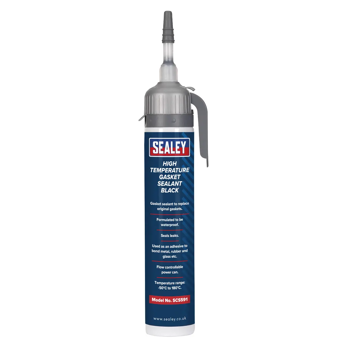 Sealey High Temperature Gasket Sealant 200Ml - Black Scs591 1