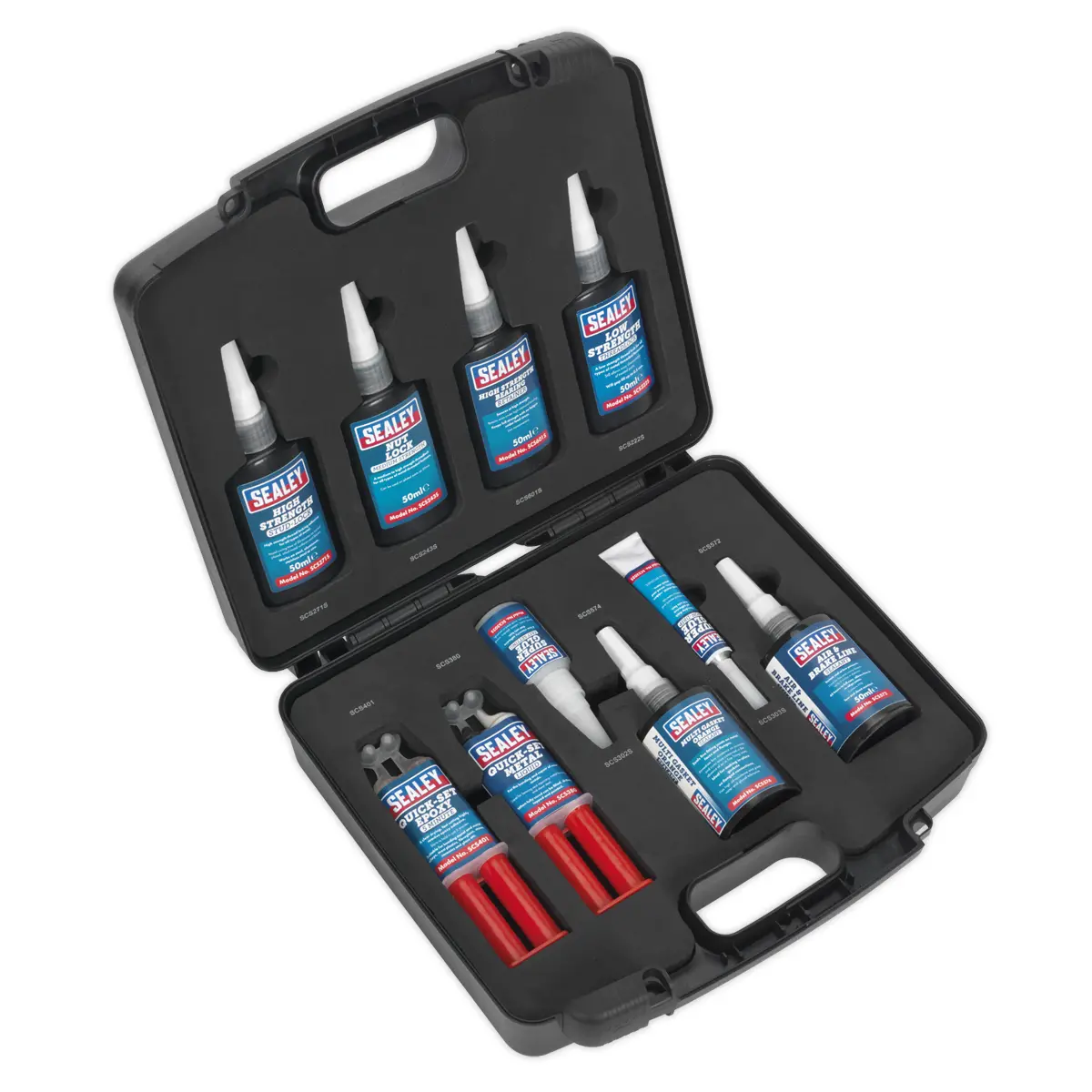 Sealey Adhesive & Sealant Kit 10Pc Scskit1 1
