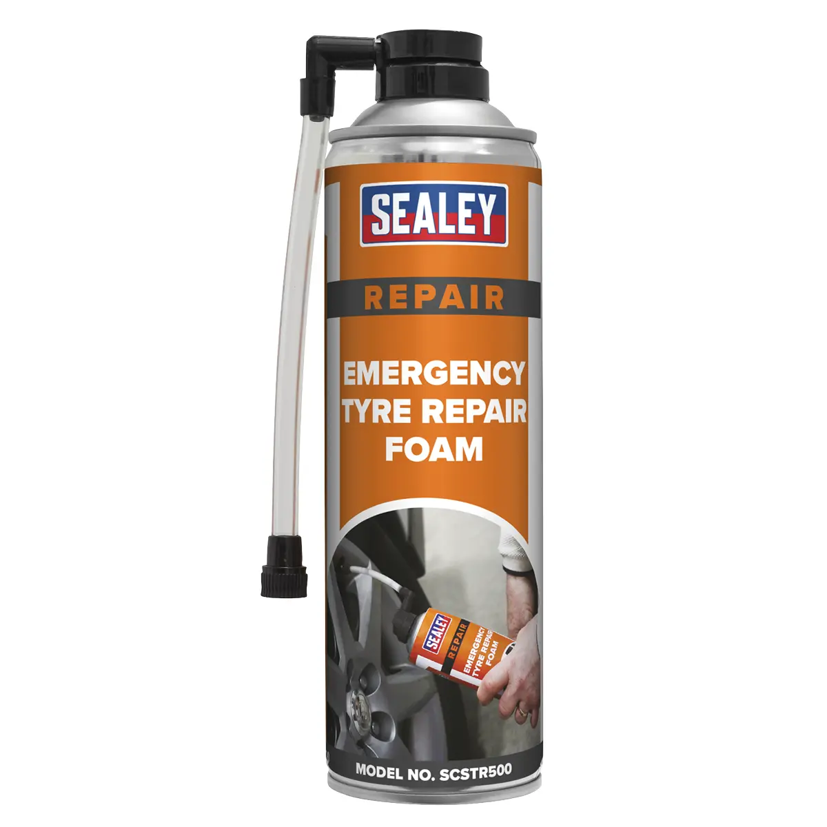 Sealey Emergency Tyre Repair Foam 500Ml Scstr500 1