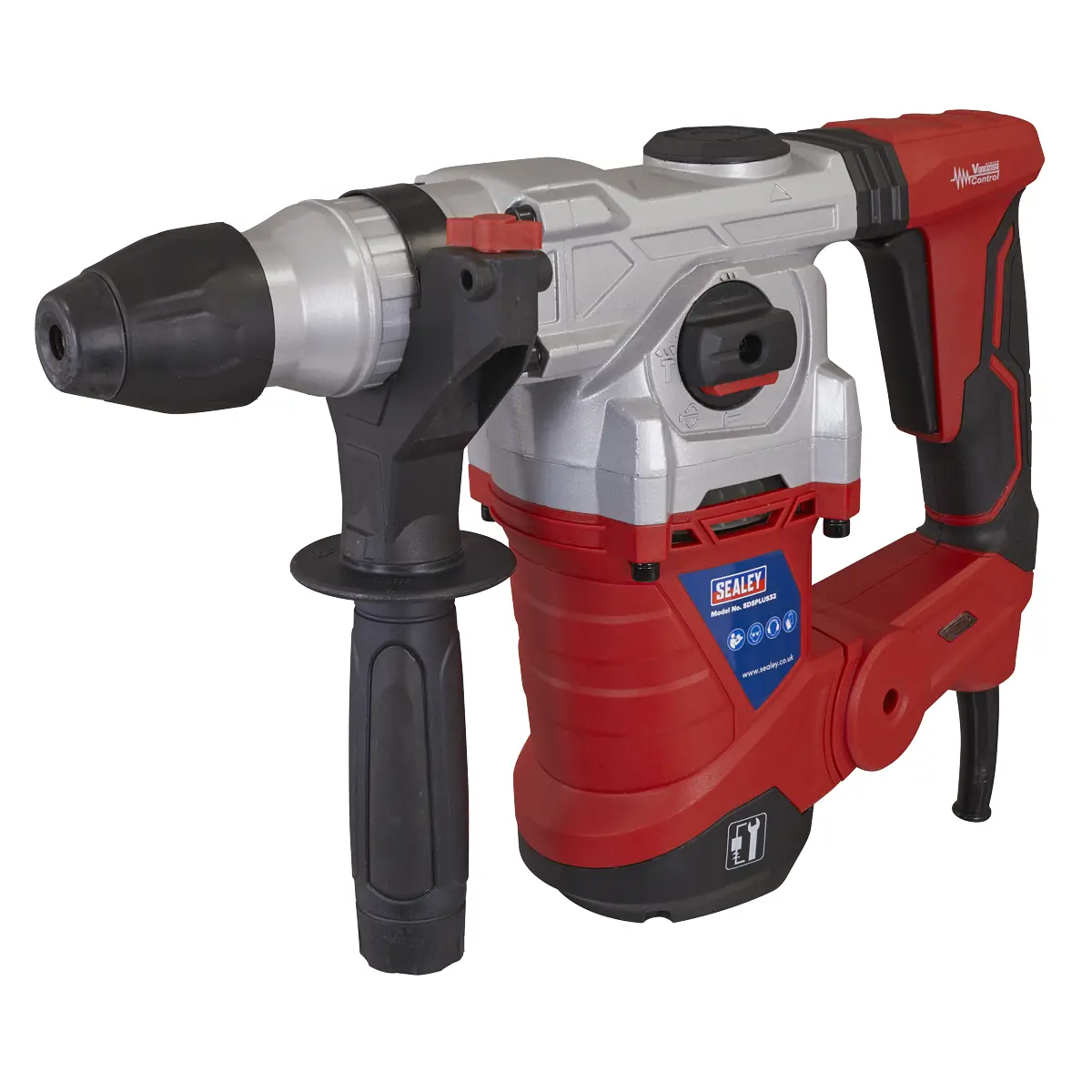 Sealey 32Mm Sds Plus Rotary Hammer Drill 1500W/230V Sdsplus32 1