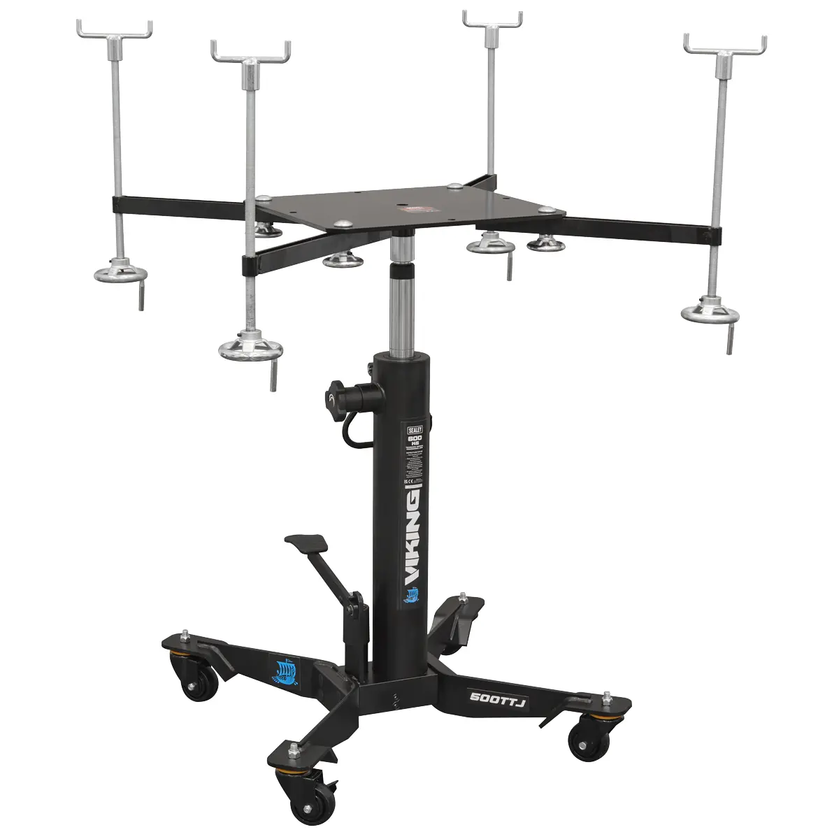 Sealey Subframe Cradle And 500Kg Transmission Jack Combo Sfc500combo 1