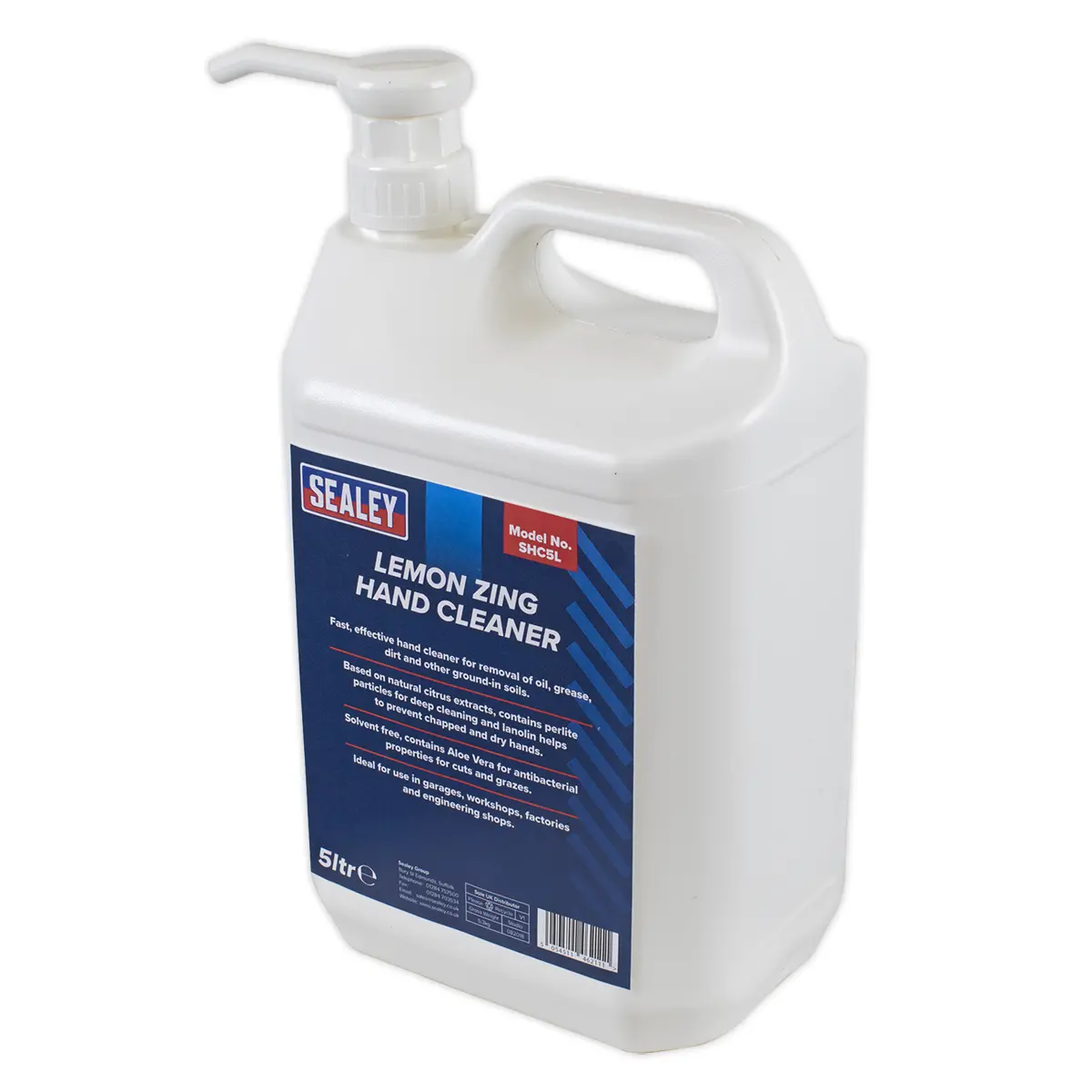 Sealey Lemon Zing Hand Cleaner 5L Shc5l 1