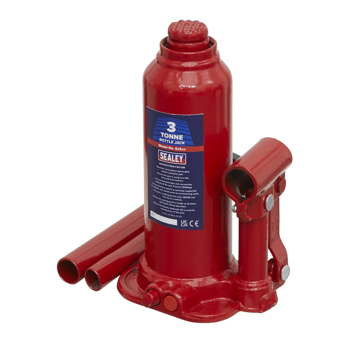 Sealey Bottle Jack 3 Tonne Sj3 1