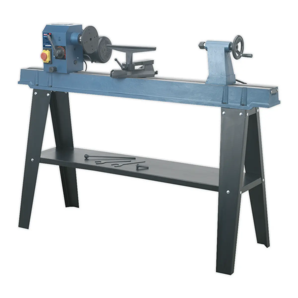 Sealey Wood Lathe 10-Speed 1100Mm Centres Sm1100 1