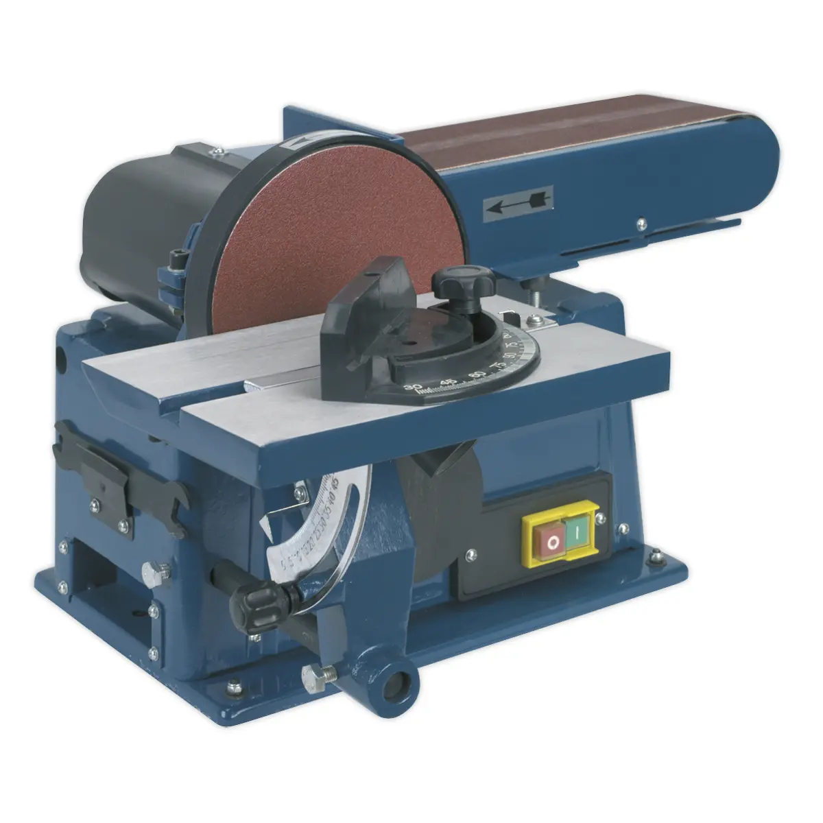 Sealey 915 X 100Mm Belt/150Mm Disc Sander 500W/230V Sm14 1