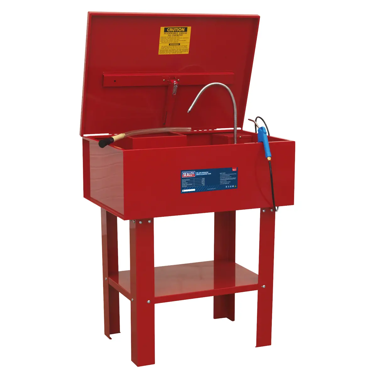 Sealey Air Operated Parts Washer 55L Sm22 1