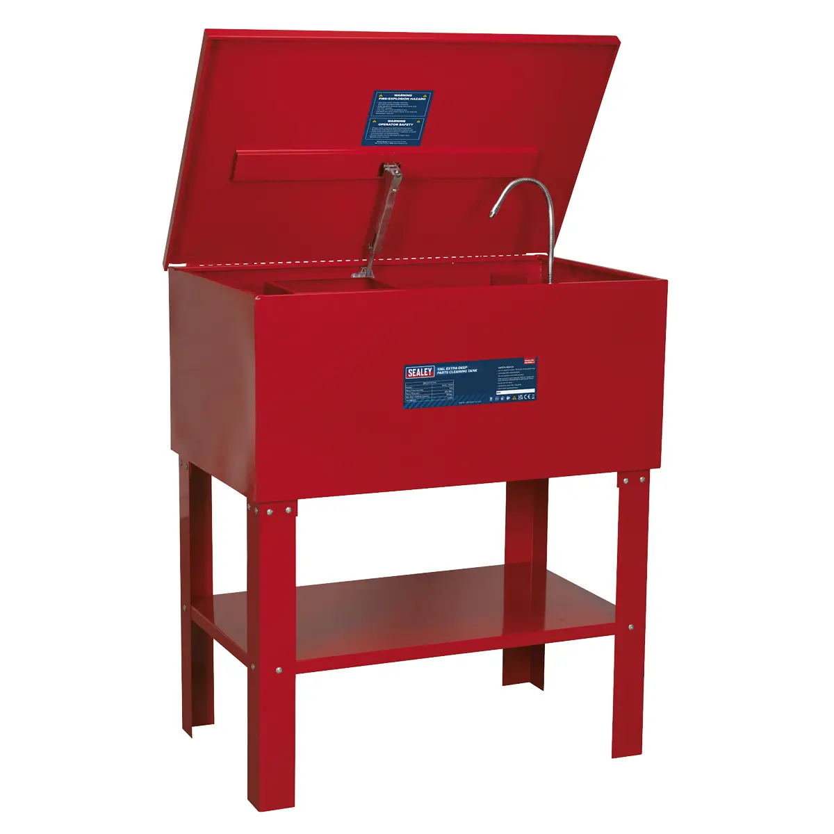 Sealey Extra-Deep Parts Washer 136L Sm40d 1