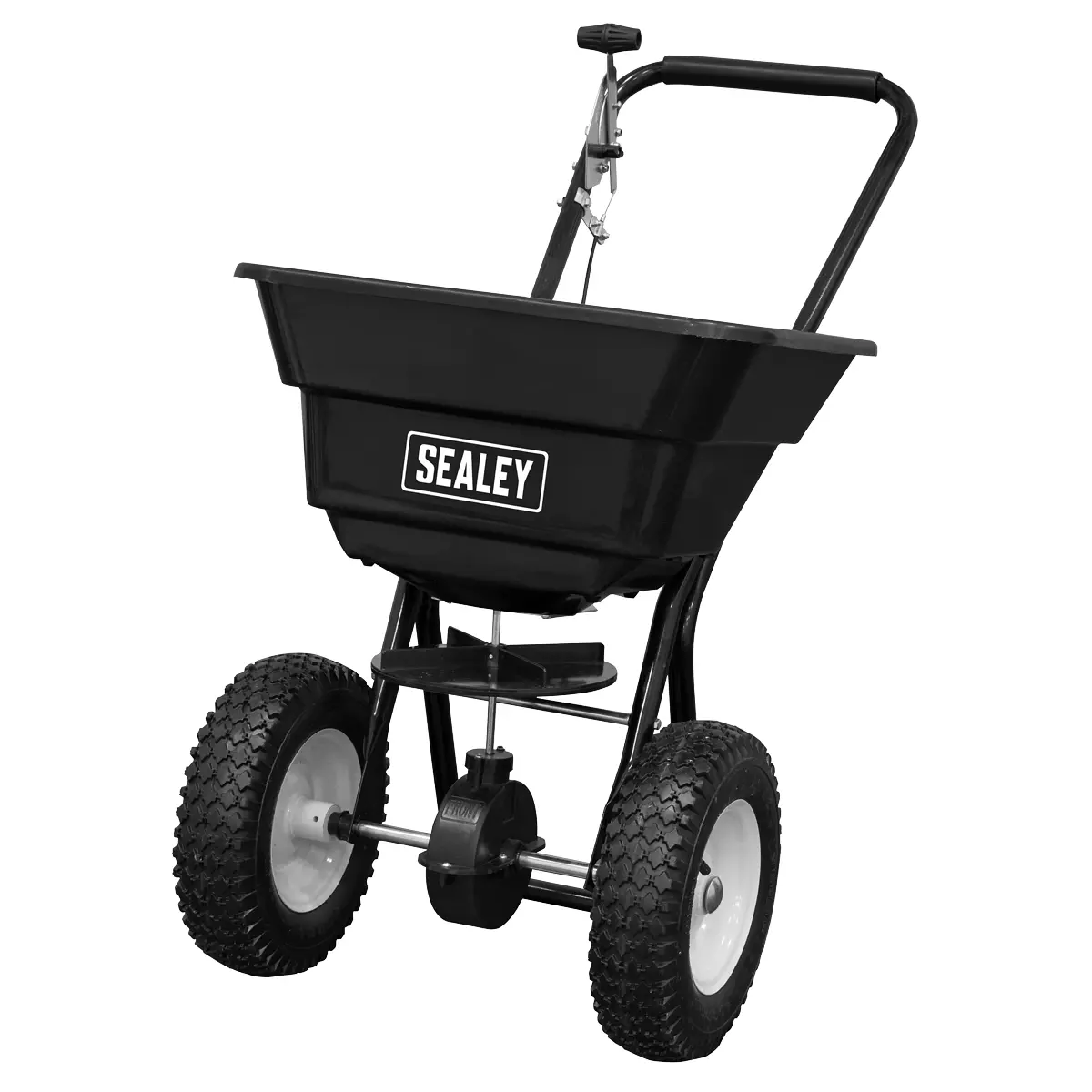 Sealey 37Kg Capacity Walk Behind Broadcast Spreader Spb37w 1