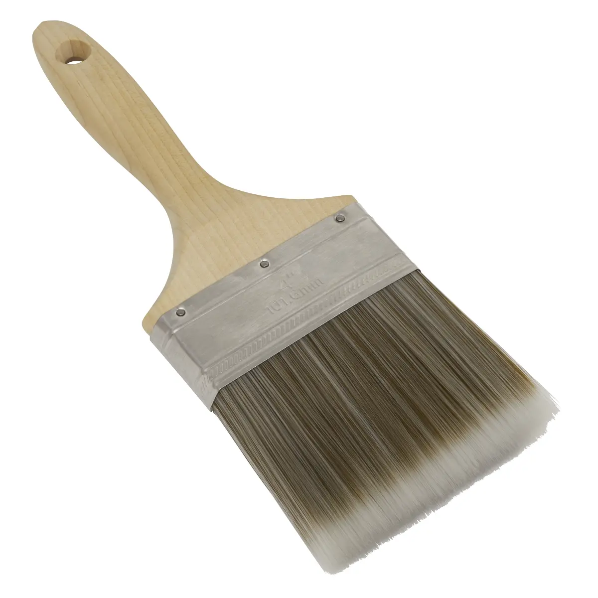Sealey Wooden Handle Paint Brush 100Mm Spbs100w 1