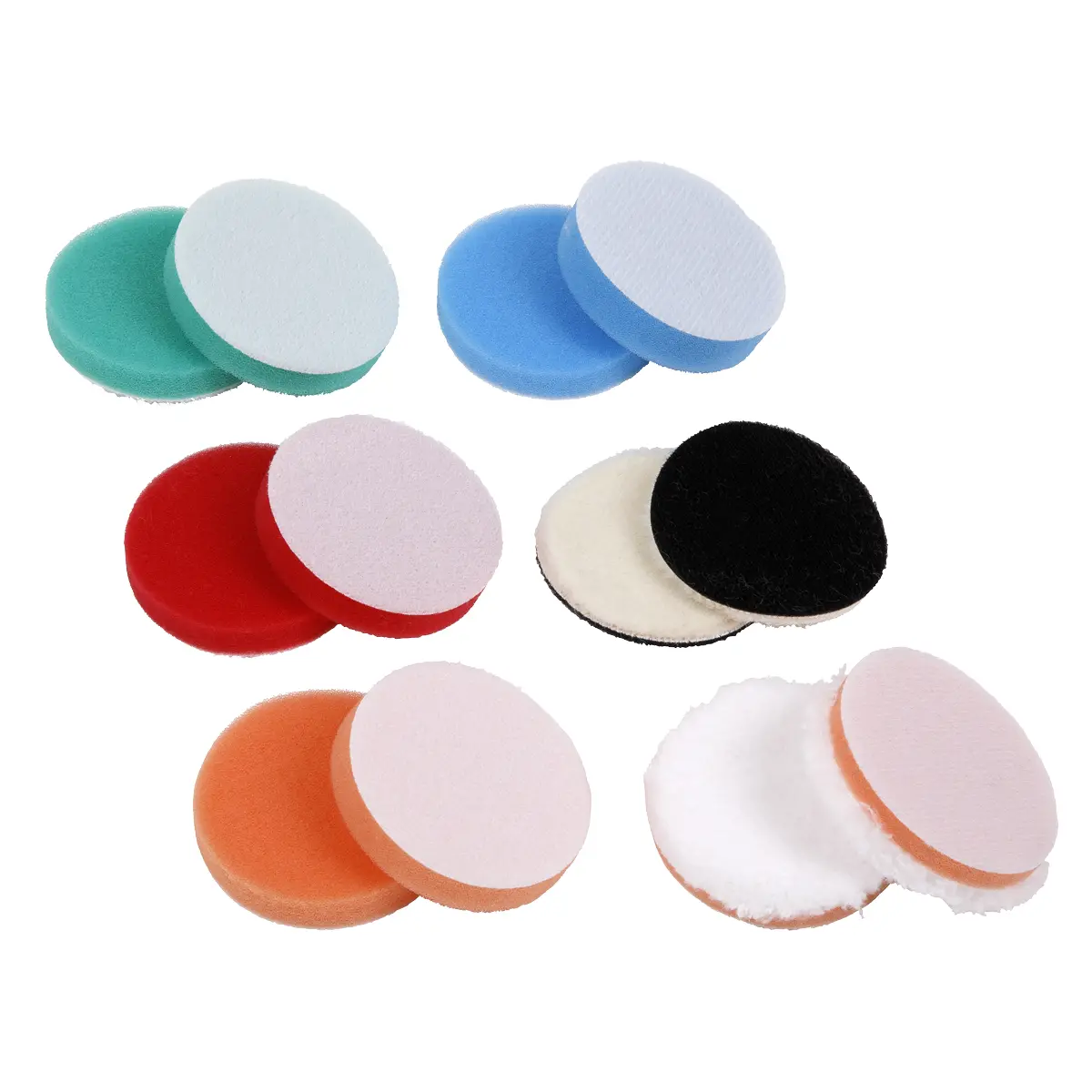 Sealey Polisher Pad Kit 56Mm X 10Mm Spk600acc2 1