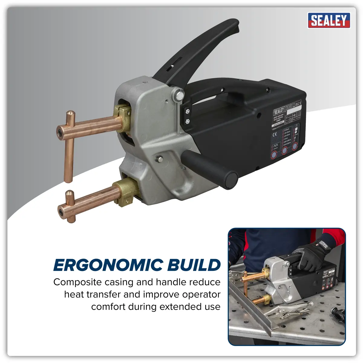 Sealey Spot Welder With Digital Timer Sr123 2
