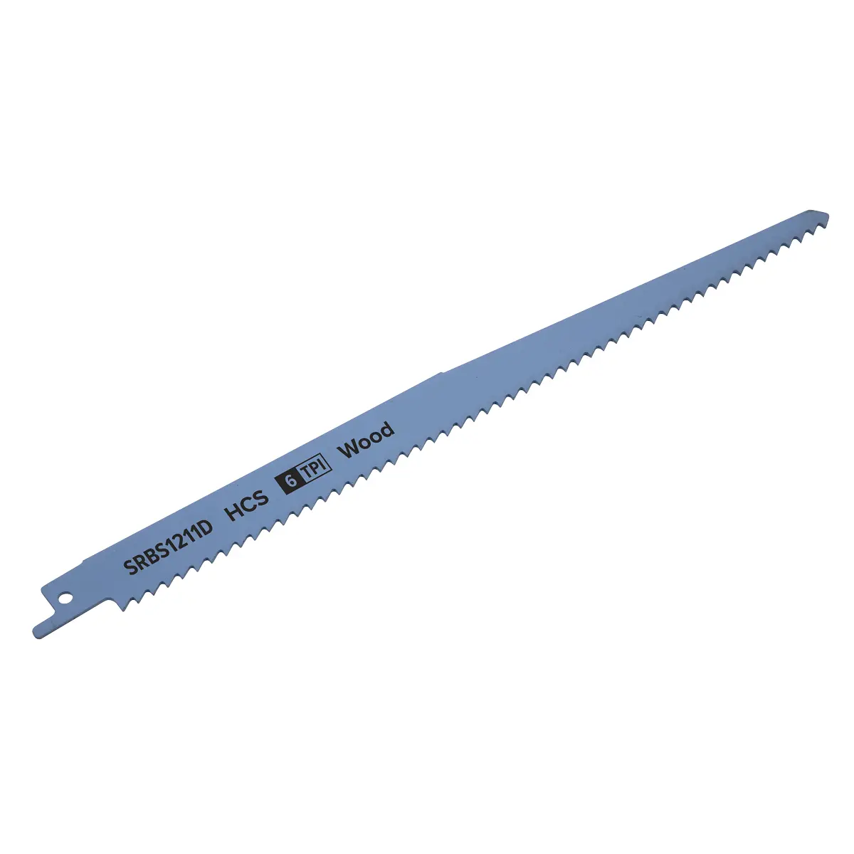 Sealey Reciprocating Saw Blade For Clean Wood 250Mm 6Tpi - Pack Of 5 Srbs1211d 1