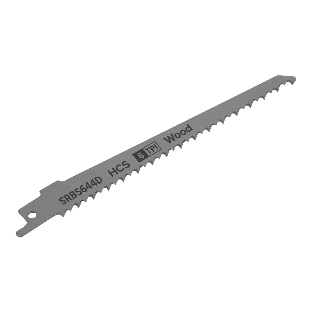 Sealey Reciprocating Saw Blade For Clean Wood 150Mm 6Tpi - Pack Of 5 Srbs644d 1