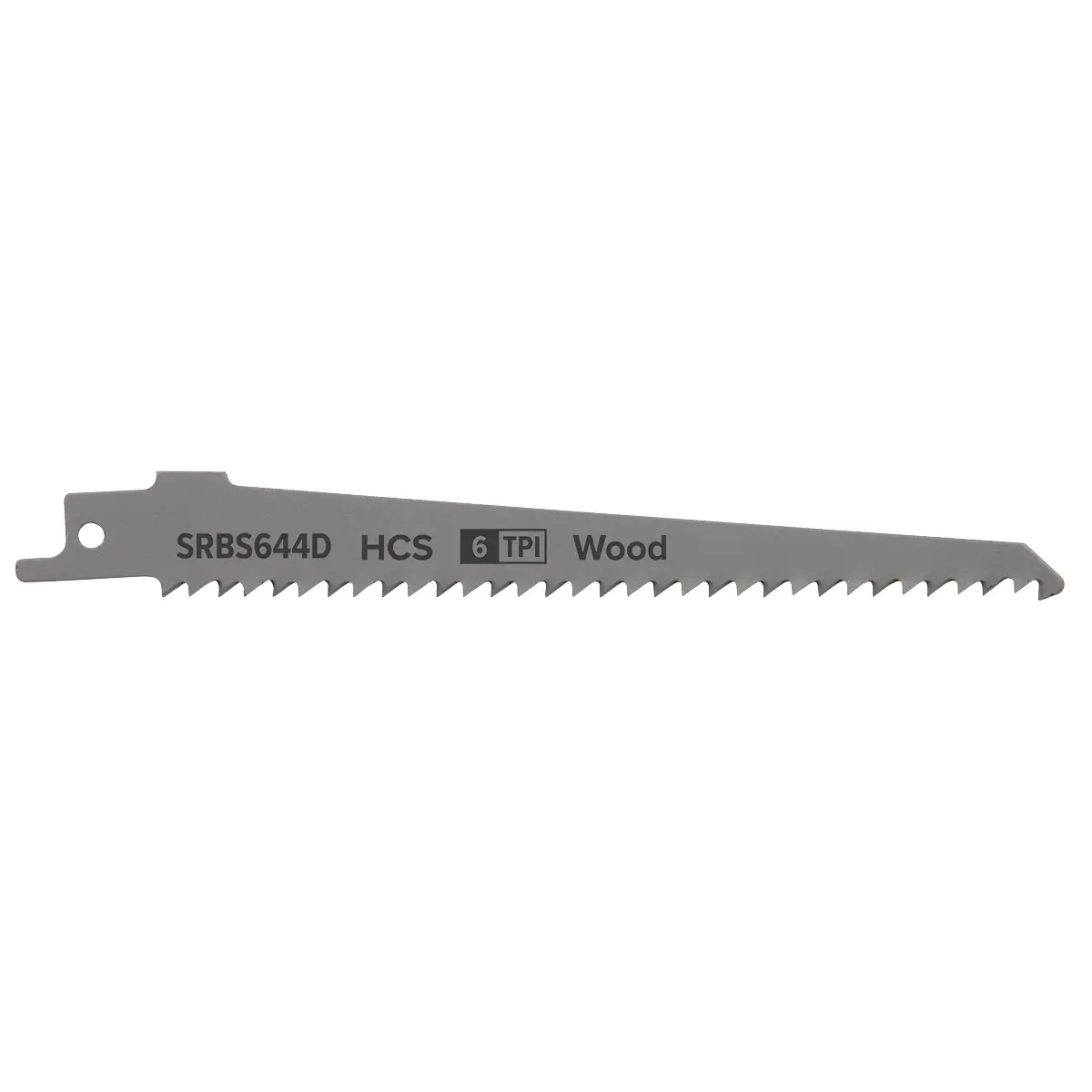 Sealey Reciprocating Saw Blade For Clean Wood 150Mm 6Tpi - Pack Of 5 Srbs644d 2