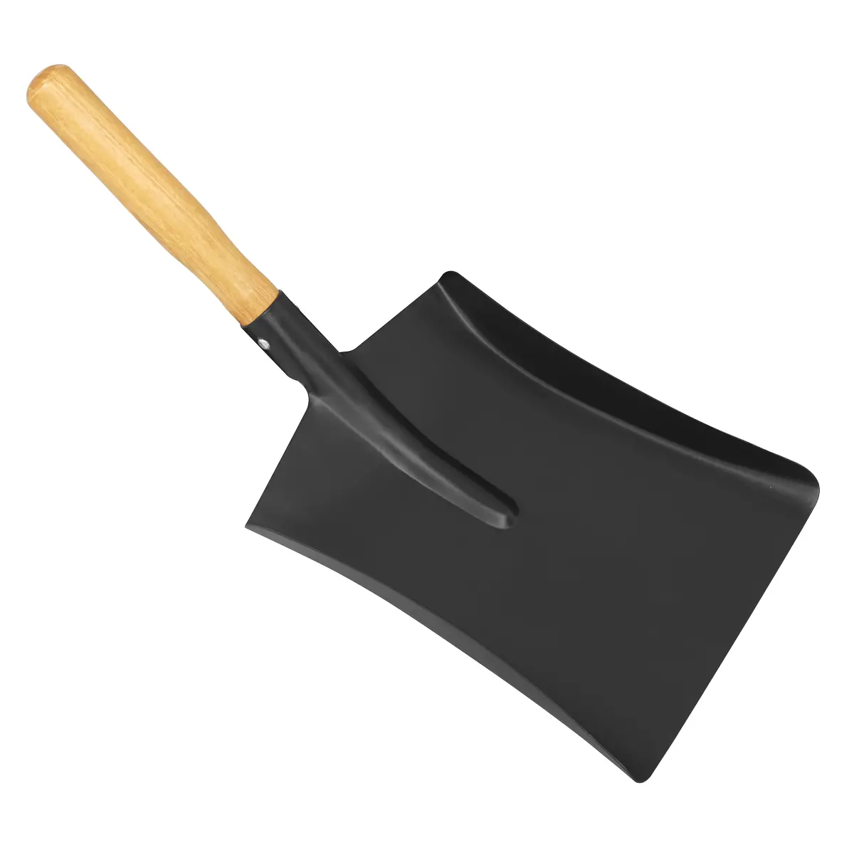 Sealey Coal Shovel 8" With 228Mm Wooden Handle Ss09 1
