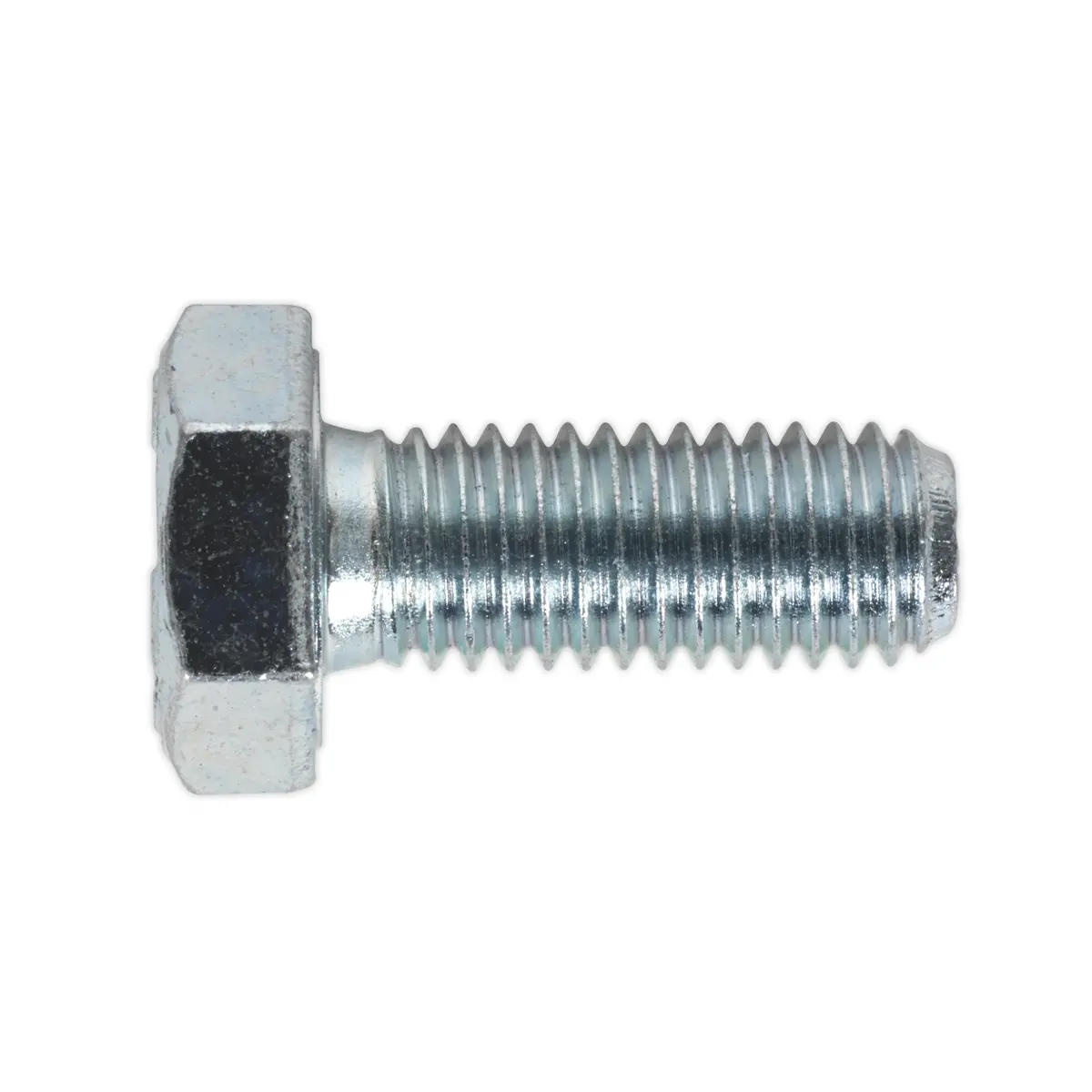 Sealey 8.8 Zinc Plated Ht Setscrew M10 X 25Mm, Din 933 - Pack Of 25 Ss1025 1