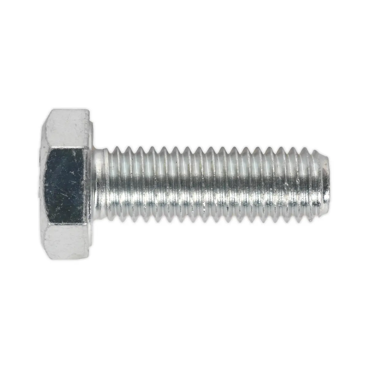 Sealey 8.8 Zinc Plated Ht Setscrew M10 X 30Mm, Din 933 - Pack Of 25 Ss1030 1
