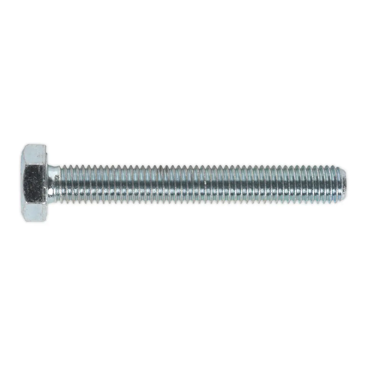 Sealey 8.8 Zinc Plated Ht Setscrew M10 X 75Mm, Din 933 - Pack Of 25 Ss1075 1