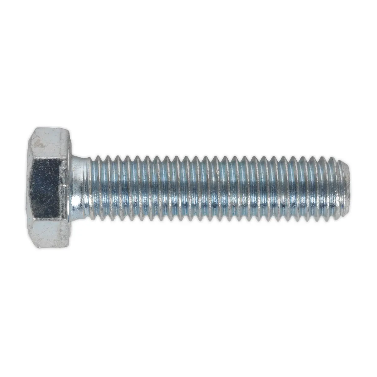 Sealey 8.8 Zinc Plated Ht Setscrew M12 X 50Mm, Din 933 - Pack Of 25 Ss1250 1