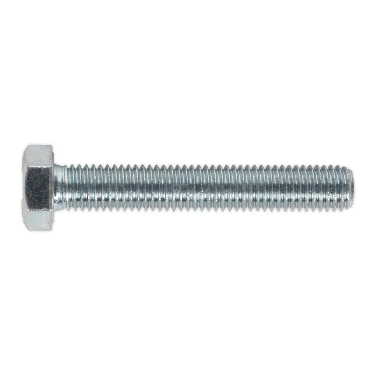 Sealey 8.8 Zinc Plated Ht Setscrew M12 X 75Mm, Din 933 - Pack Of 10 Ss1275 1