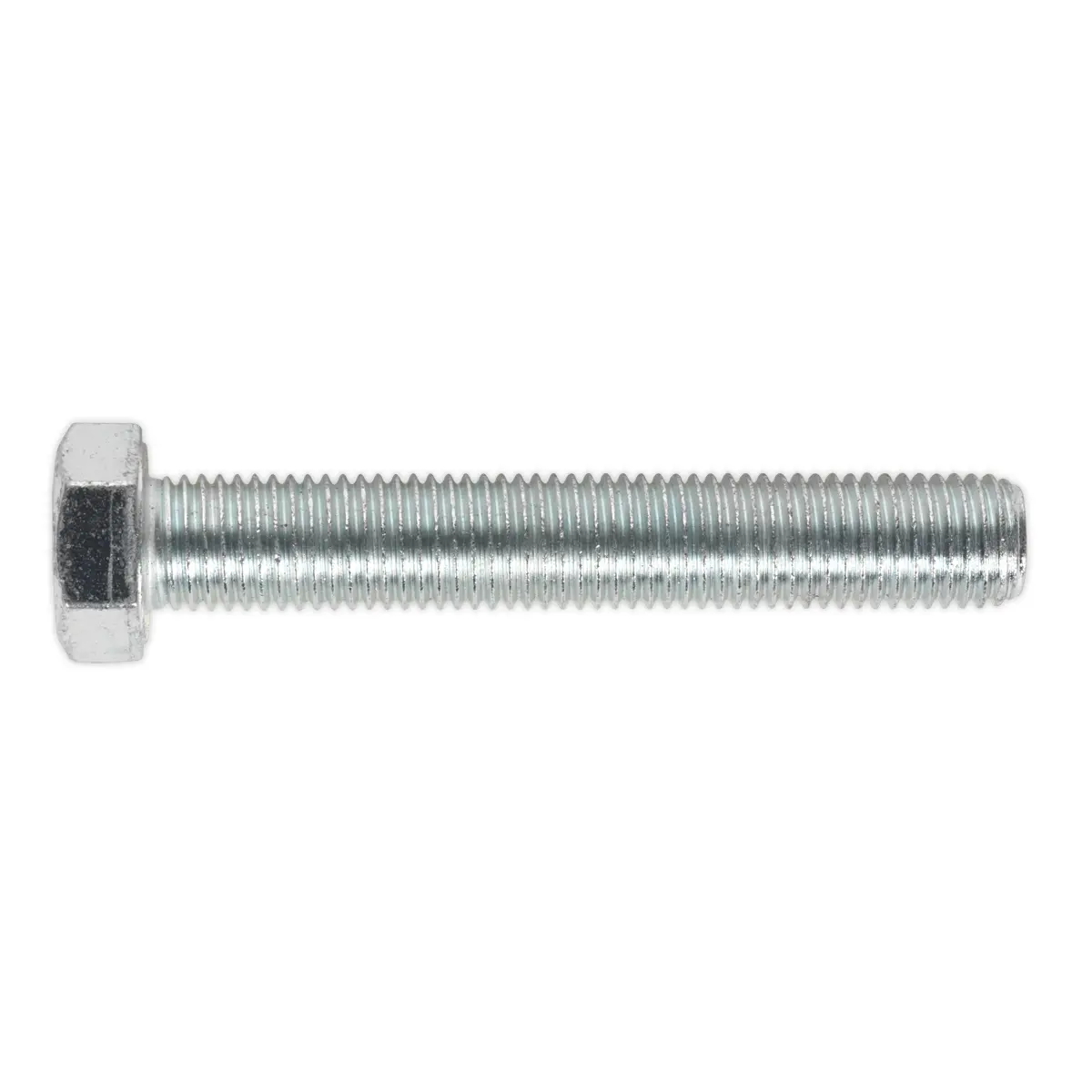 Sealey 8.8 Zinc Plated Ht Setscrew M16 X 100Mm, Din 933 - Pack Of 5 Ss16100 1