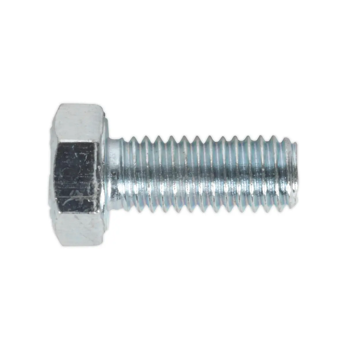 Sealey 8.8 Zinc Plated Ht Setscrew M5 X 12Mm, Din 933 - Pack Of 50 Ss512 1