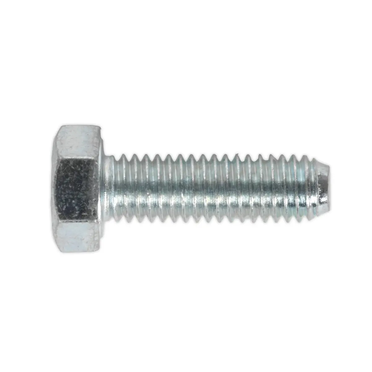 Sealey 8.8 Zinc Plated Ht Setscrew M5 X 16Mm, Din 933 - Pack Of 50 Ss516 1