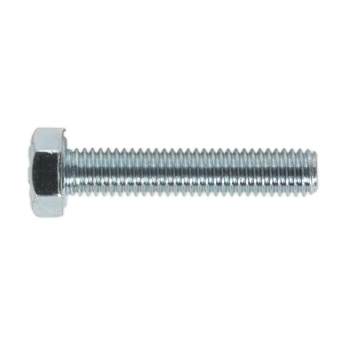 Sealey 8.8 Zinc Plated Ht Setscrew M5 X 25Mm, Din 933 - Pack Of 50 Ss525 1