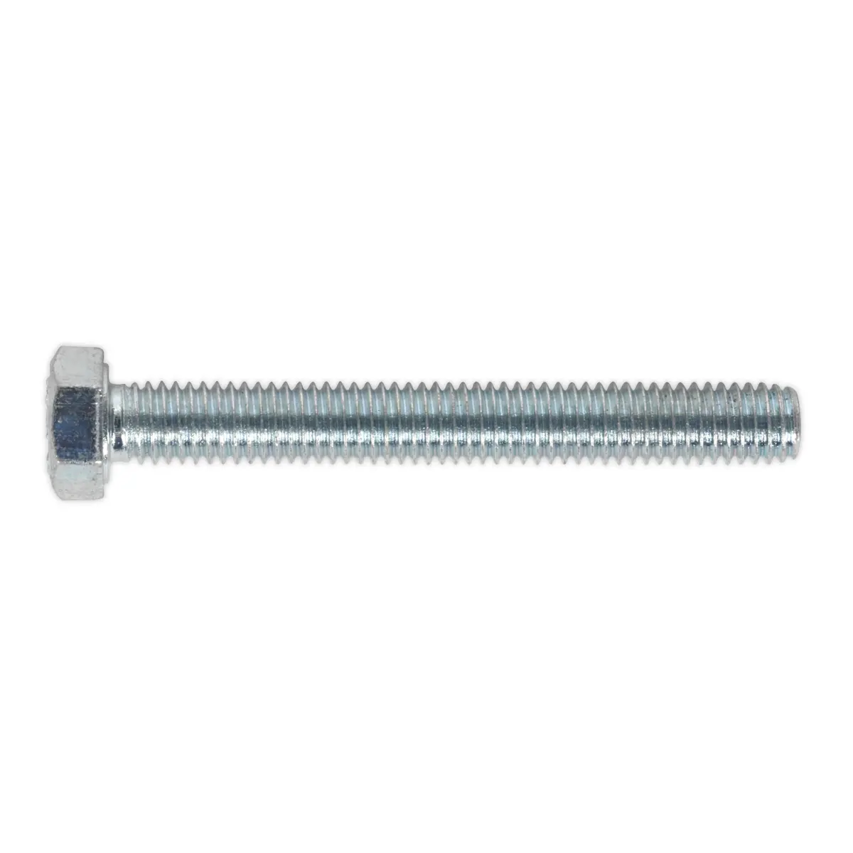 Sealey 8.8 Zinc Plated Ht Setscrew M5 X 40Mm, Din 933 - Pack Of 50 Ss540 1