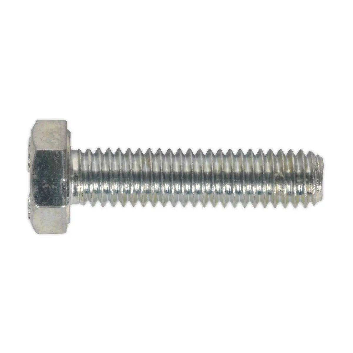 Sealey 8.8 Zinc Plated Ht Setscrew M6 X 25Mm, Din 933 - Pack Of 50 Ss625 1