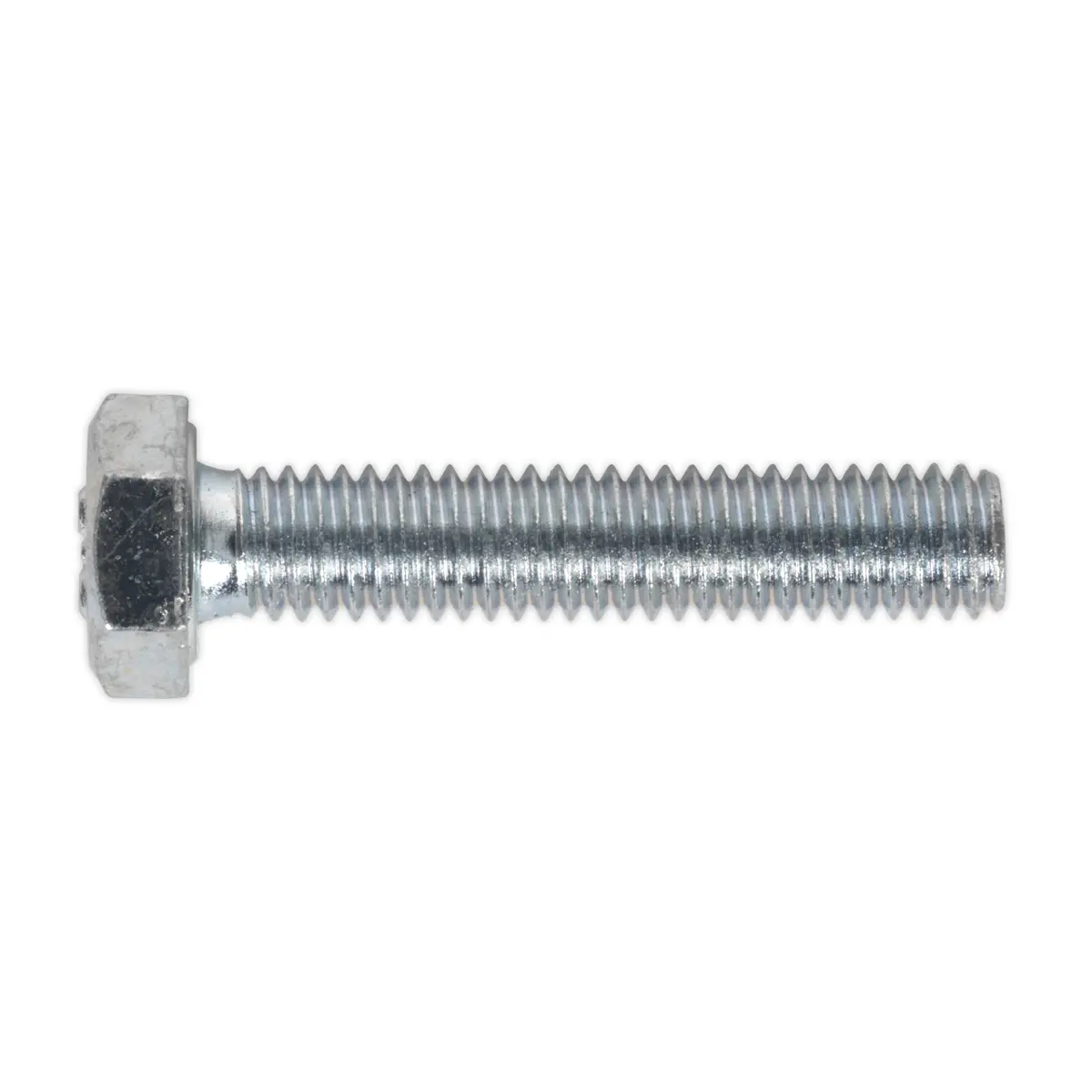 Sealey 8.8 Zinc Plated Ht Setscrew M6 X 30Mm, Din 933 - Pack Of 50 Ss630 1
