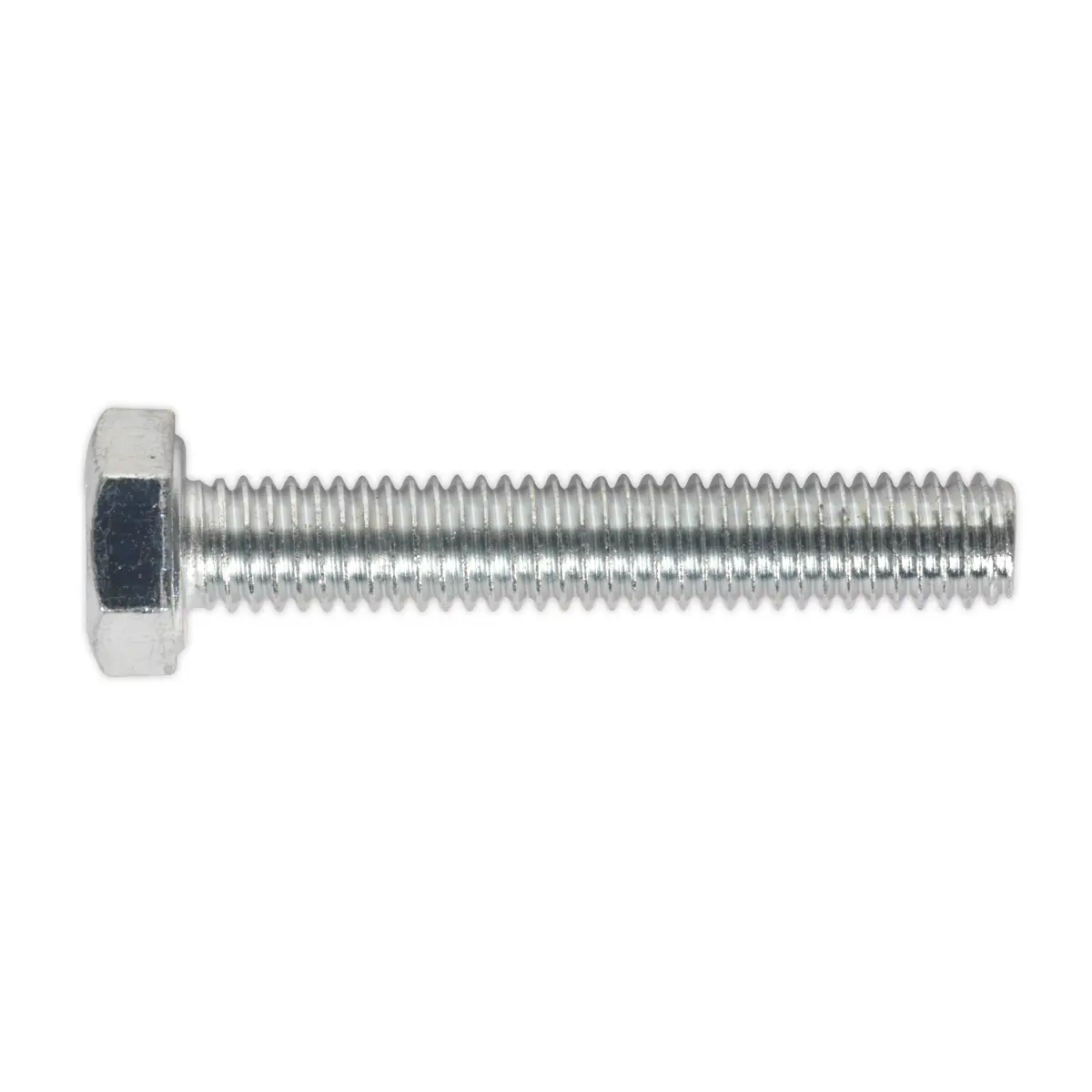 Sealey 8.8 Zinc Plated Ht Setscrew M6 X 35Mm, Din 933 - Pack Of 50 Ss635 1