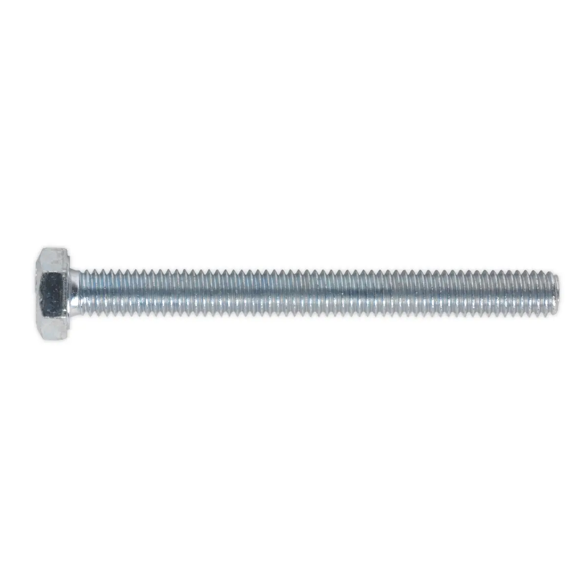 Sealey 8.8 Zinc Plated Ht Setscrew M6 X 60Mm, Din 933 - Pack Of 50 Ss660 1