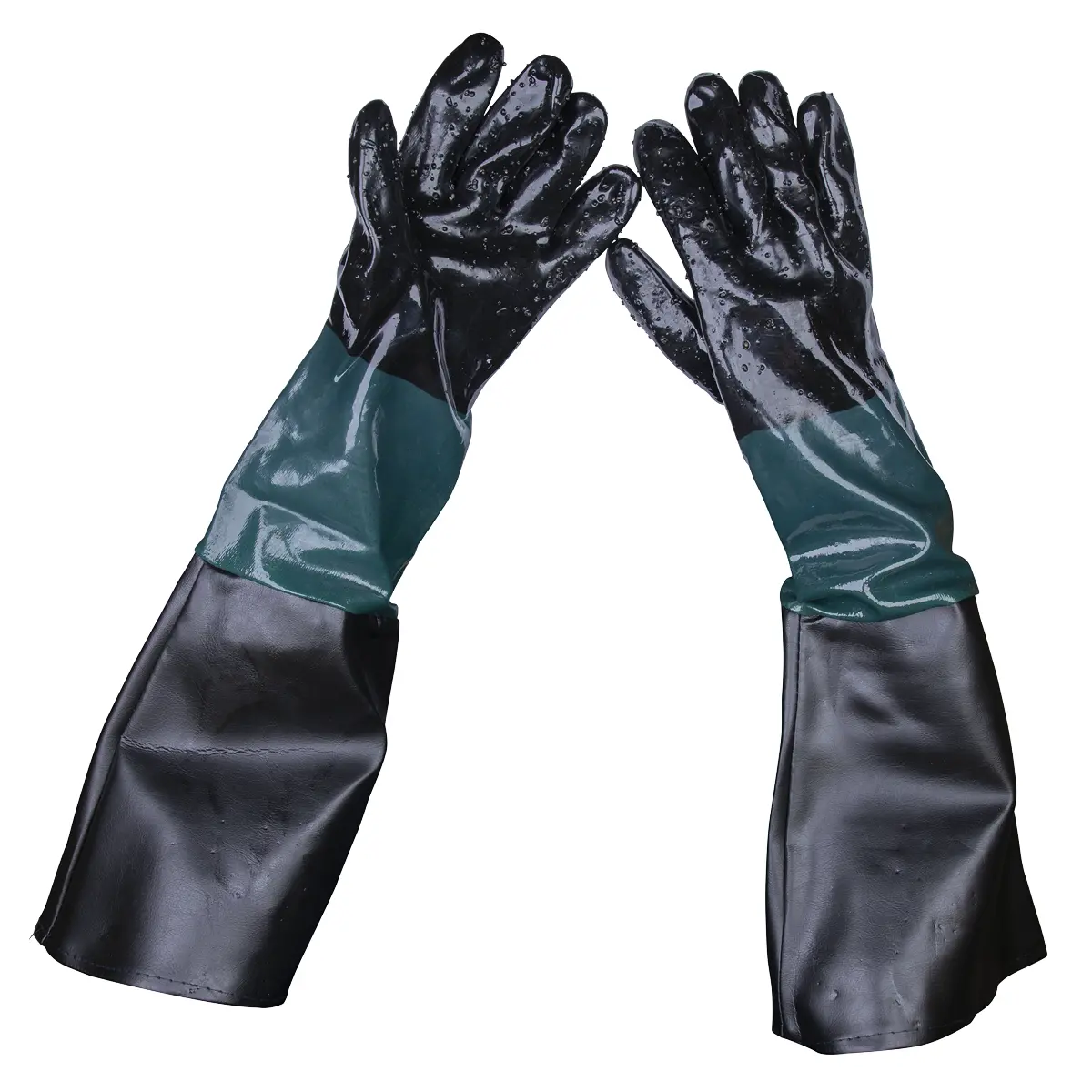 Sealey Shot Blasting Gauntlets 585Mm - Pair Ssp41 1