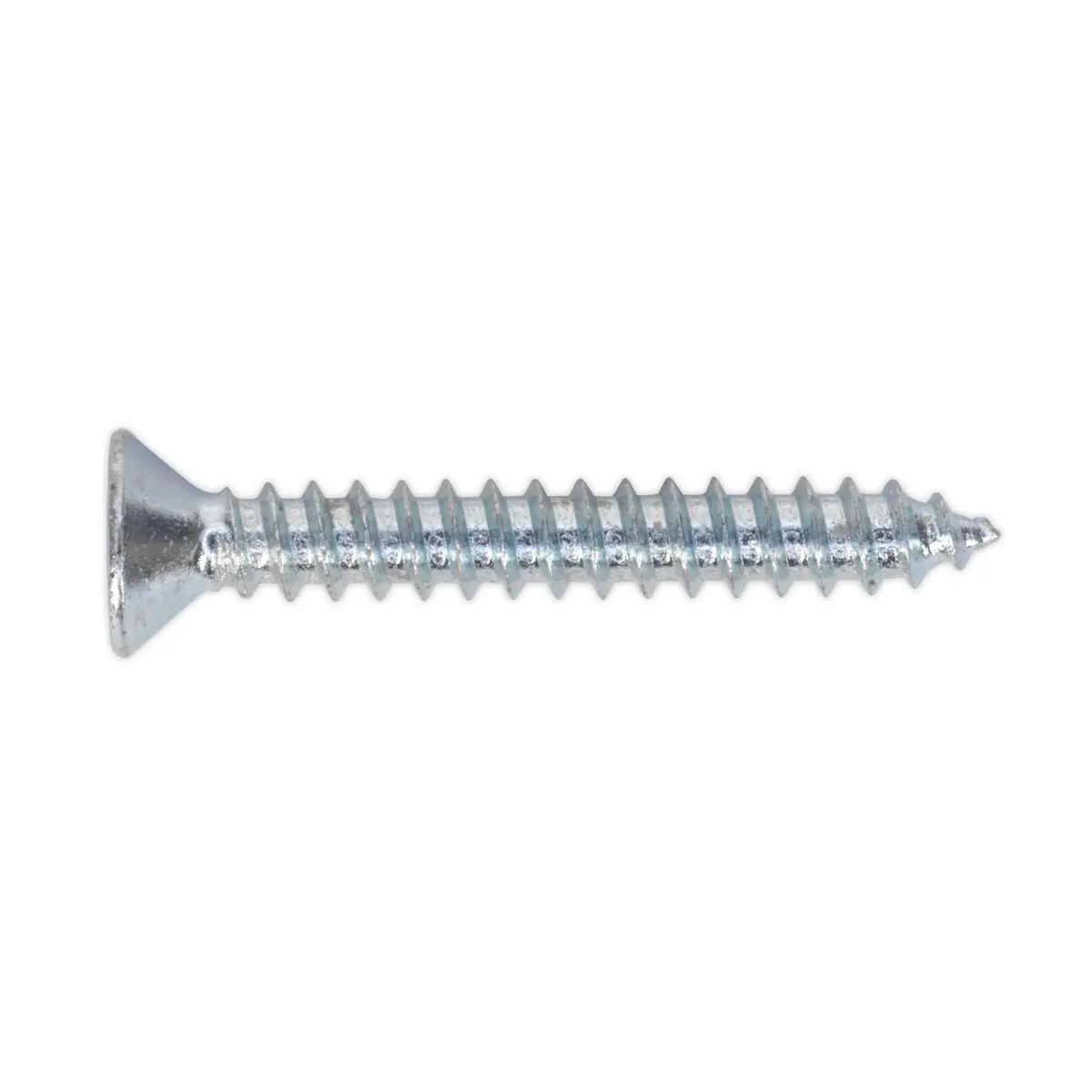 Sealey Self-Tapping Countersunk Pozi Screw 3.5 X 25Mm, Din 7982 - Pack Of 100 St3525 1