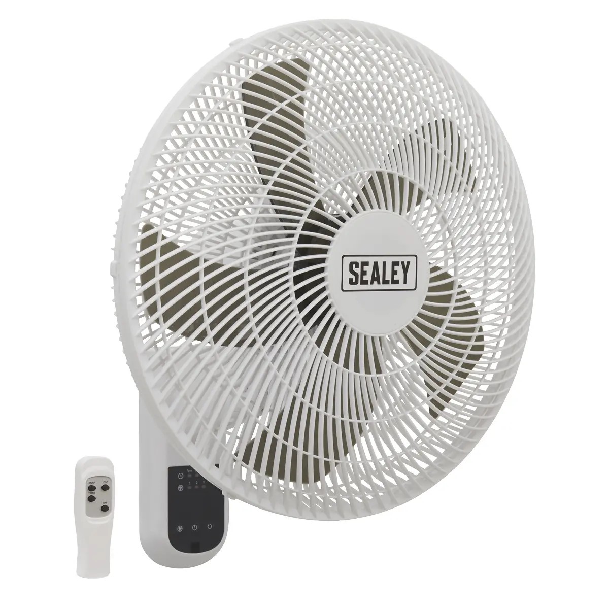 Sealey 18" Wall Fan With Remote Control 3-Speed 230V Swf18wr 1