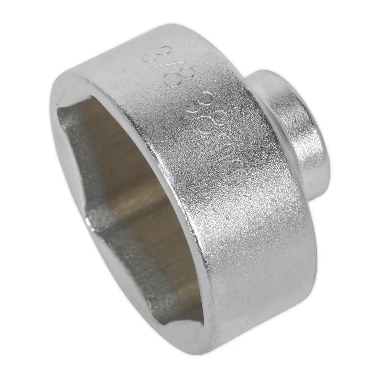 Sealey Low Profile Oil Filter Socket 3/8"Sq Drive 38Mm Sx115 1