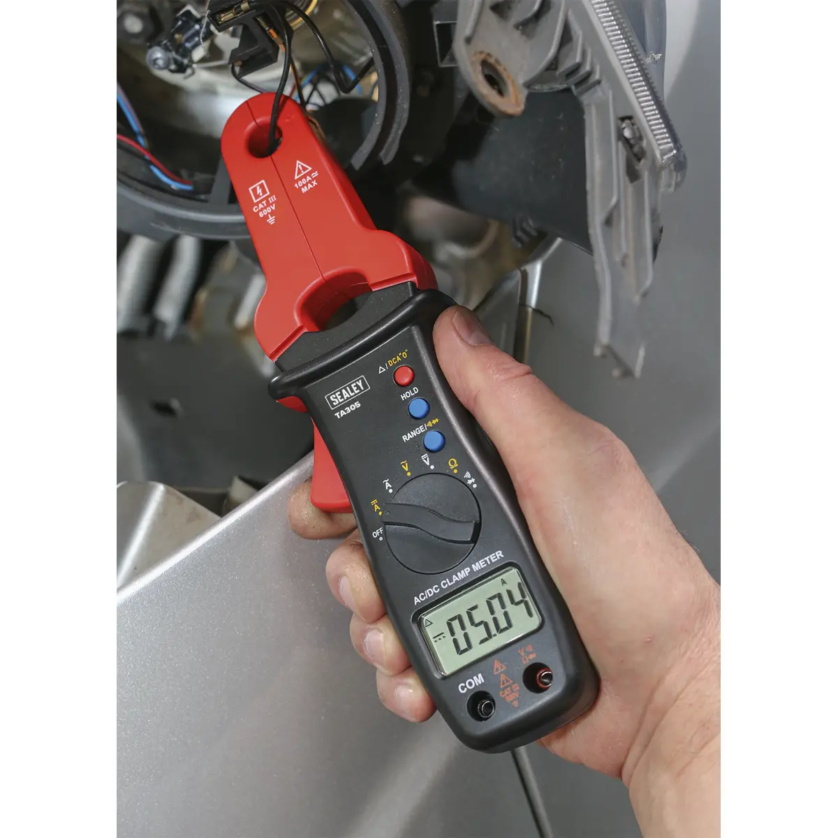 Sealey Clamp Meter & Multimeter Ac/Dc Ta305 2