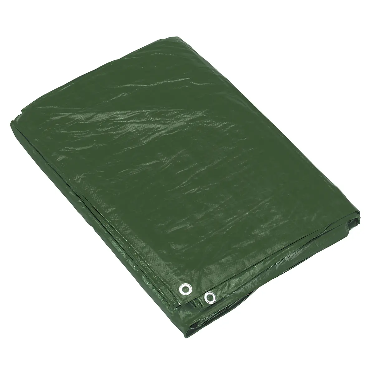 Sealey Tarpaulin 2.44 X 3.05M - Green Tarp810g 1