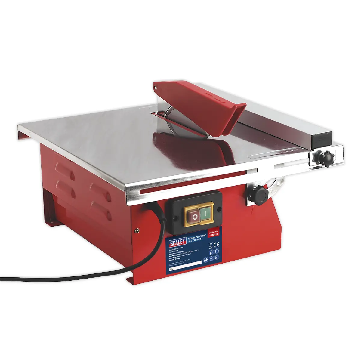 Sealey 180Mm Tile Cutter 500W/230V Tc180 1