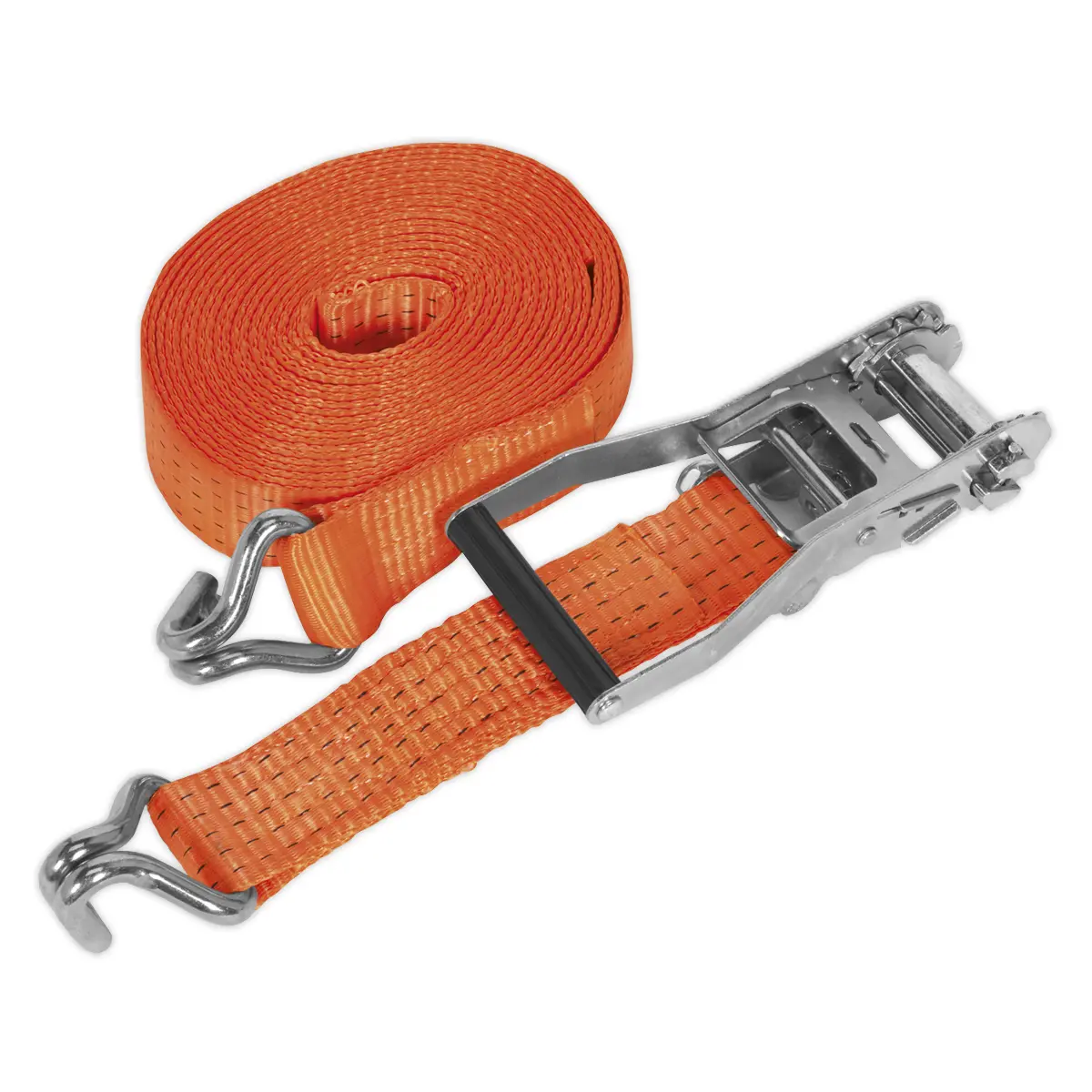 Sealey Ratchet Strap Polyester Webbing 50Mm X 10M 5000Kg Breaking Strength Td5010j 1