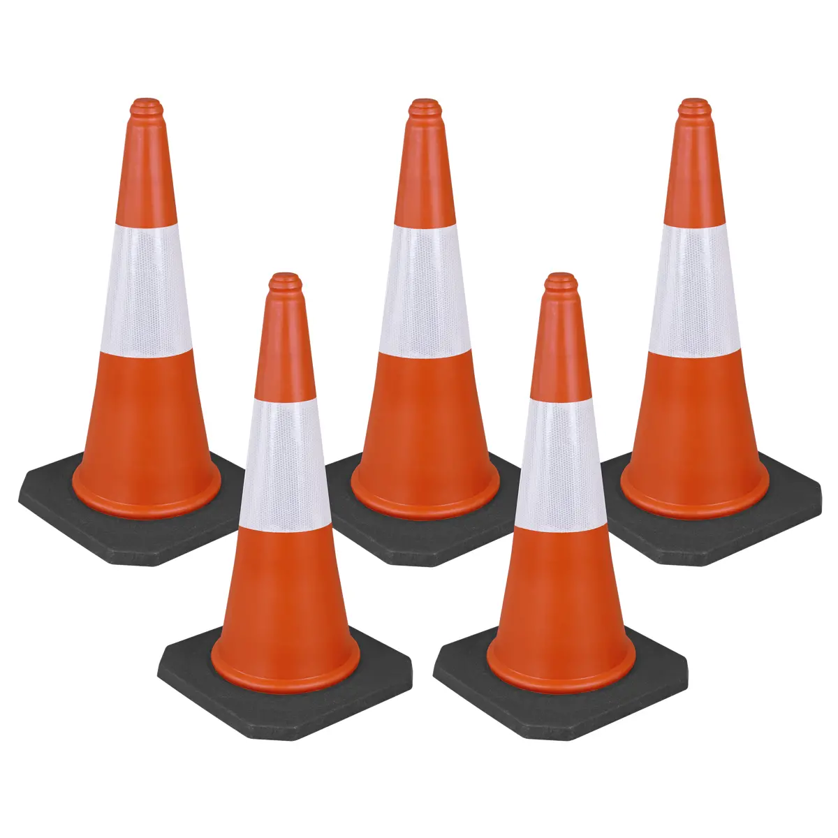 Sealey Traffic Cone 75Cm - Pack Of 5 Tfc05 1