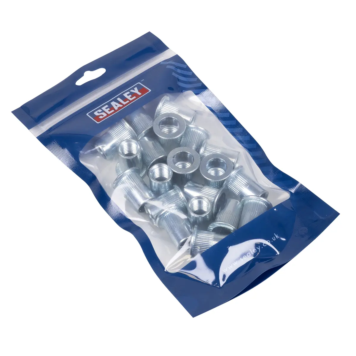 Sealey Splined Threaded Insert (Rivet Nut ) M12 - 25Pcs Tism12 1